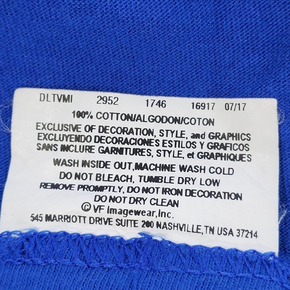 Super Bowl LIII 2019 Atlanta NFL Majestic‎ T-Shirt Patriots vs Rams Mens L - Picture 7 of 7
